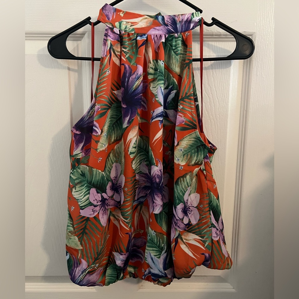 Rachel Zoe halter blouse